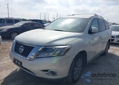 2014 Nissan Pathfinder Sv из США, поврежденный, VIN 5N1AR2MN3EC690209